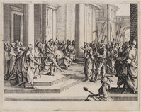 KG 10048
<br/>
Overspelige vrouw ("Nieuwe Testament")
<br/>
<em>Callot, Jacques (1592 - 1635)</em>